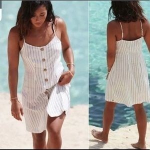 Roxy Sweet about me dress Size Large - Indigobicostripes